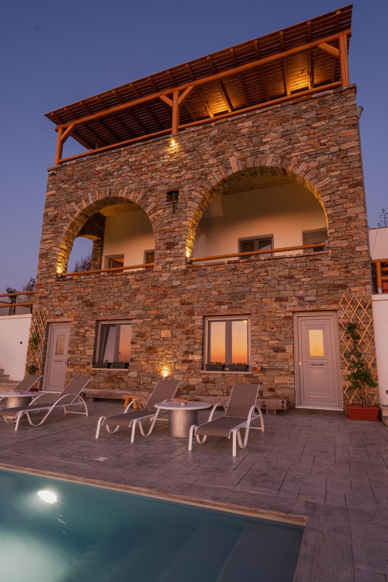 Villa Papa Glinado Naxos المظهر الخارجي الصورة