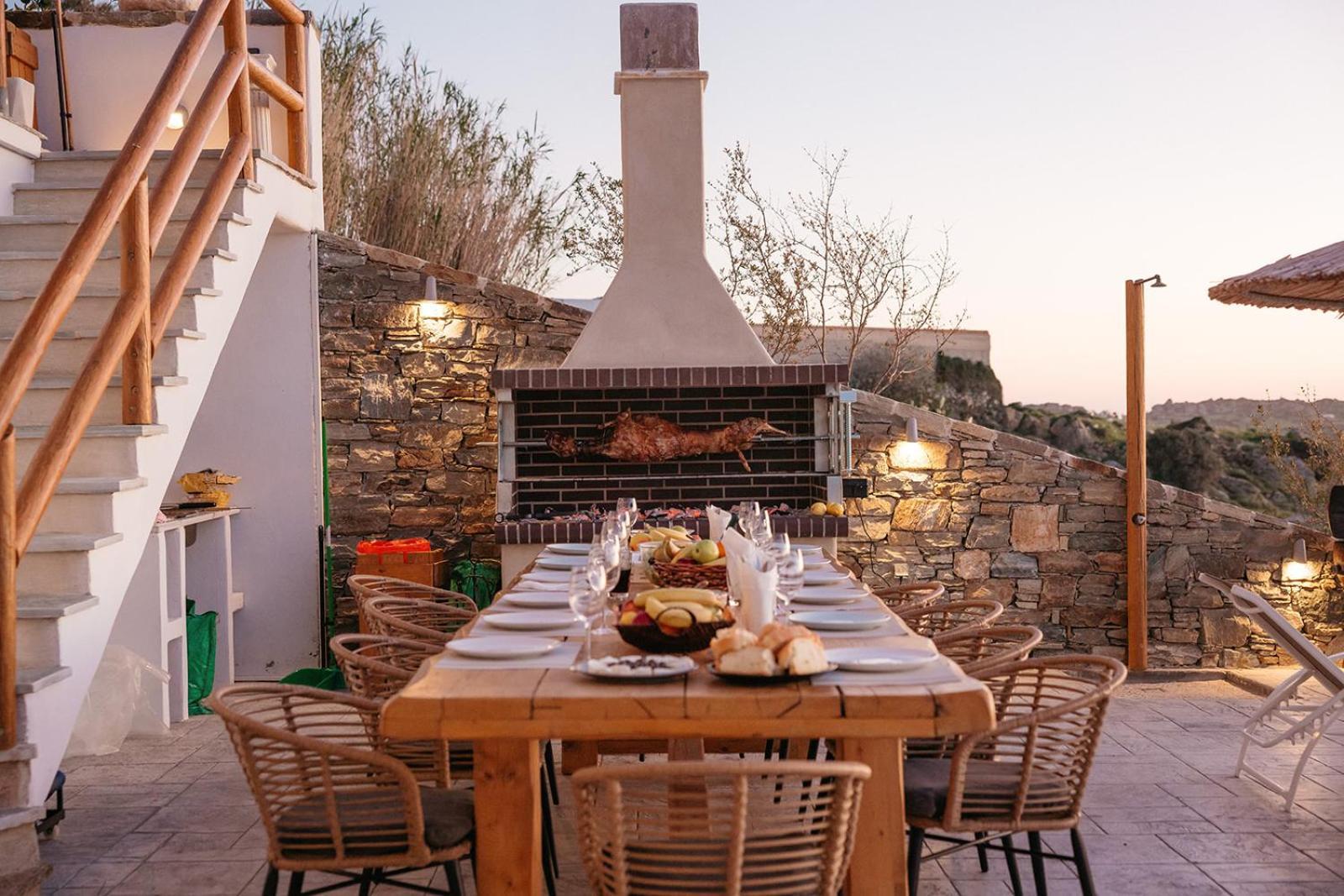 Villa Papa Glinado Naxos المظهر الخارجي الصورة