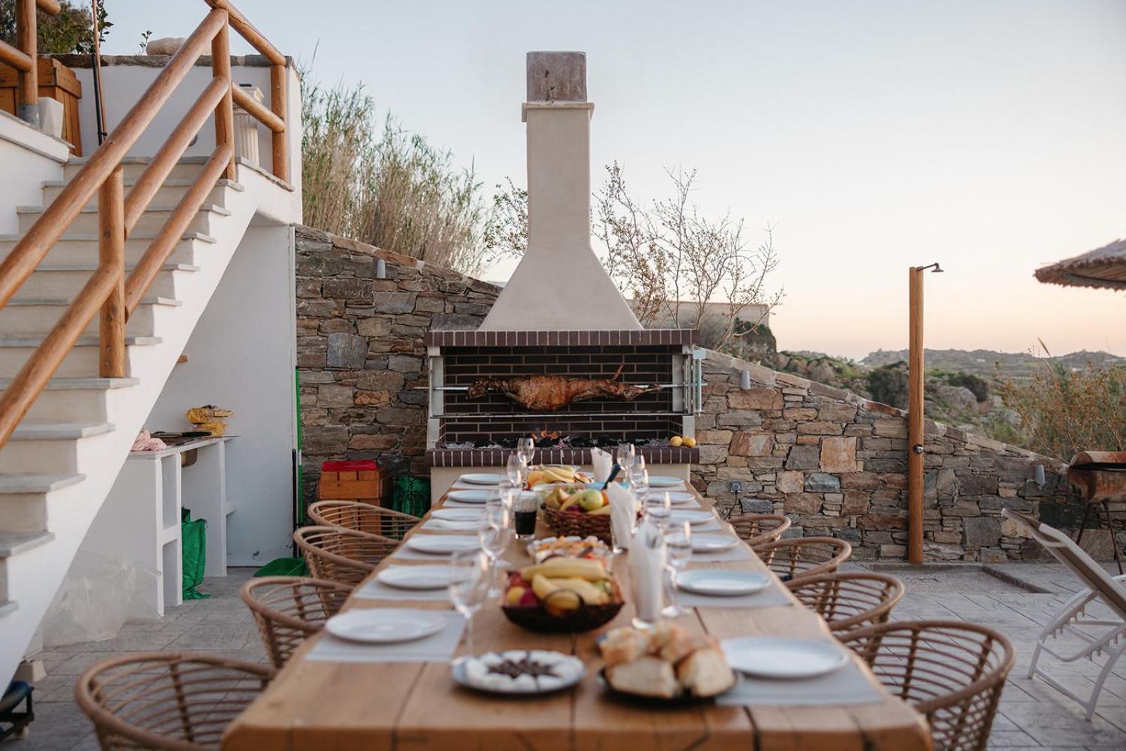 Villa Papa Glinado Naxos المظهر الخارجي الصورة