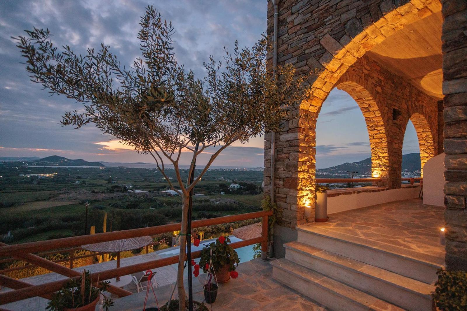 Villa Papa Glinado Naxos المظهر الخارجي الصورة