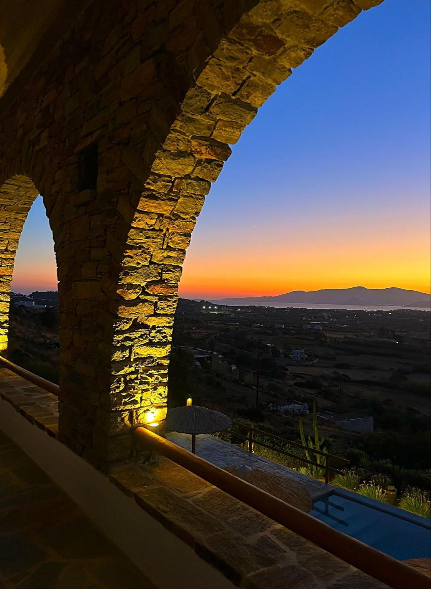 Villa Papa Glinado Naxos المظهر الخارجي الصورة